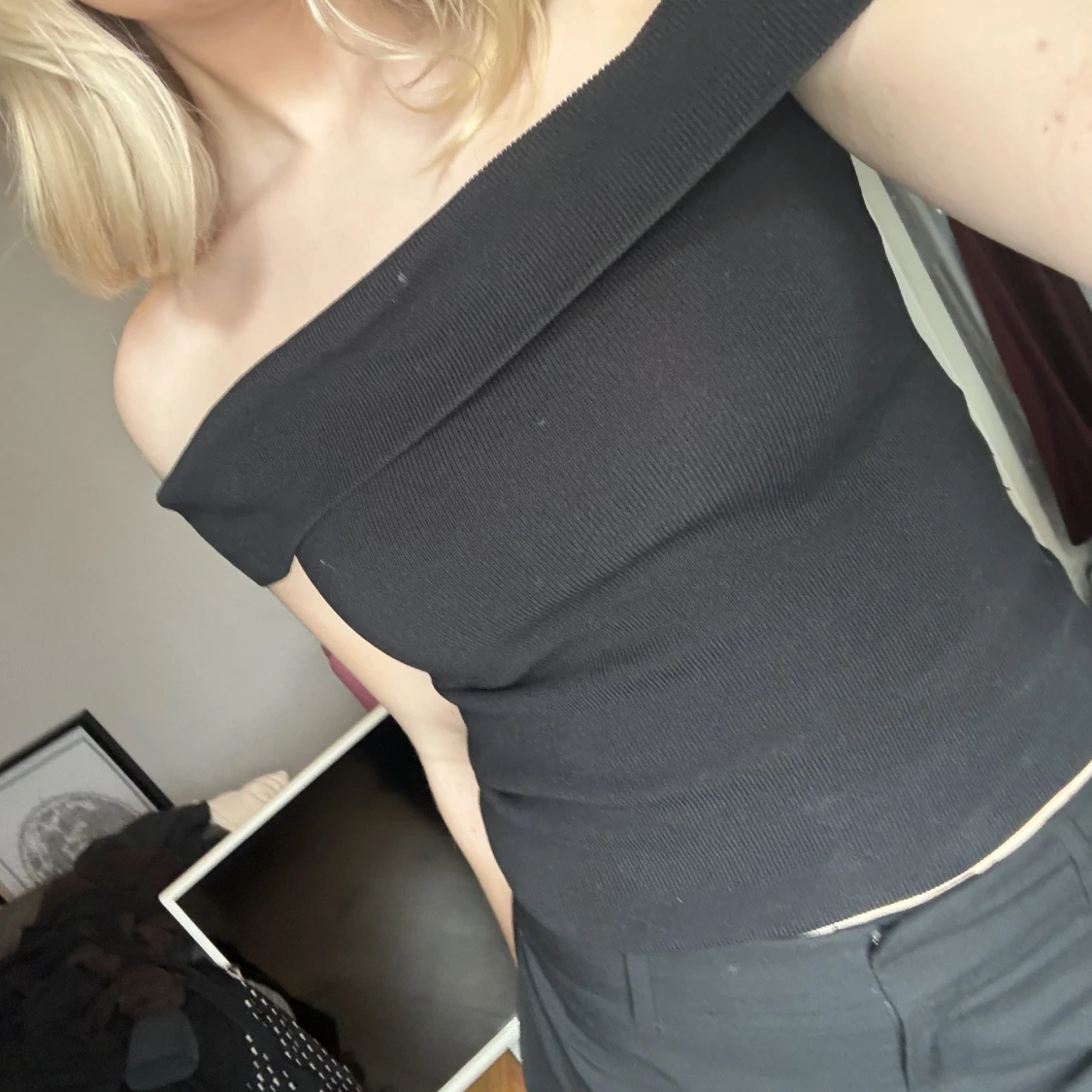 Off-shoulder topp - 90