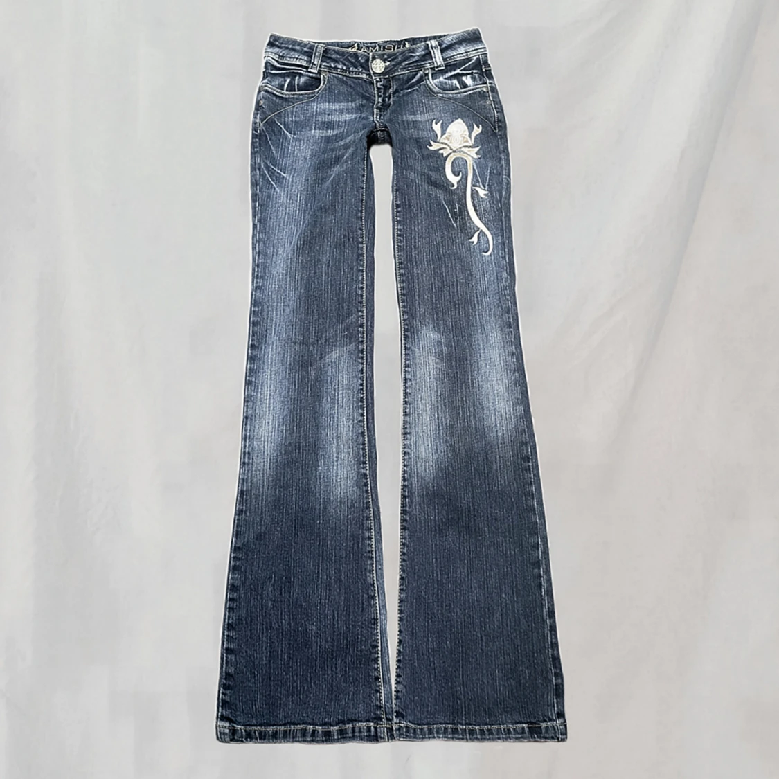 Lågmidjade jeans