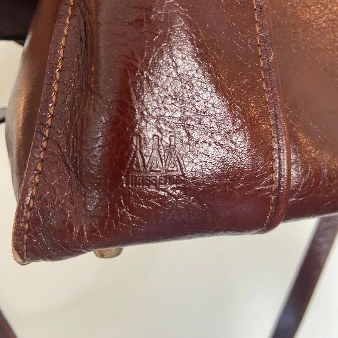 Crossbody väska i skinn - 93