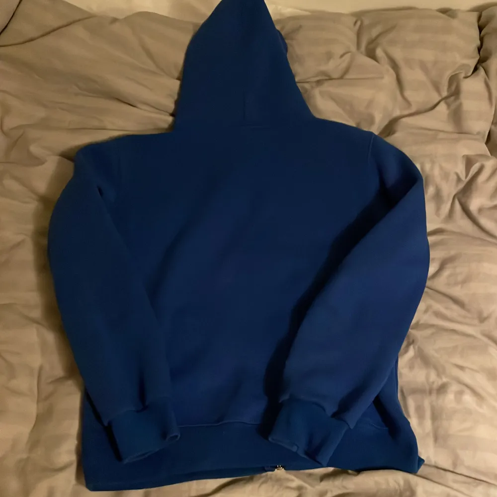 En väldigt snygg rhinestone zip hoodie ifrån Ahead of Time. Använt fåtal gånger 8/10 skick men inga defekter. Str S. Nypris ca 700 kr.. Hoodies.