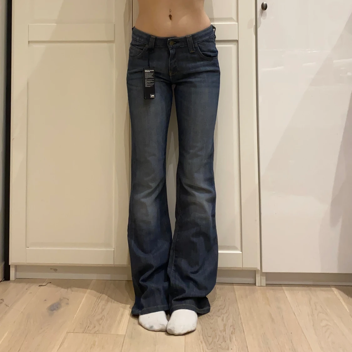 lågmidjade bootcut jeans från Lee💕