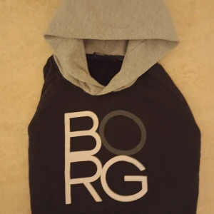 Björn Borg Hoodie stl L - En mysig, varm och snygg Hoodie med texten BORG på framsidan. Sparsamt använd så i mycket fint skick 