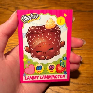 Shopkins photocard - Bara legat i en burk så som ny!
