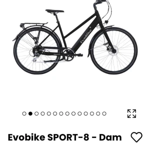 Evobike sport 8 - Hej då var de dax att sälja syrrans helt nya elcykel säljer den Pågrund av att hon precis fyllt 18 och behöver pengar till körkortet mvh Erik 