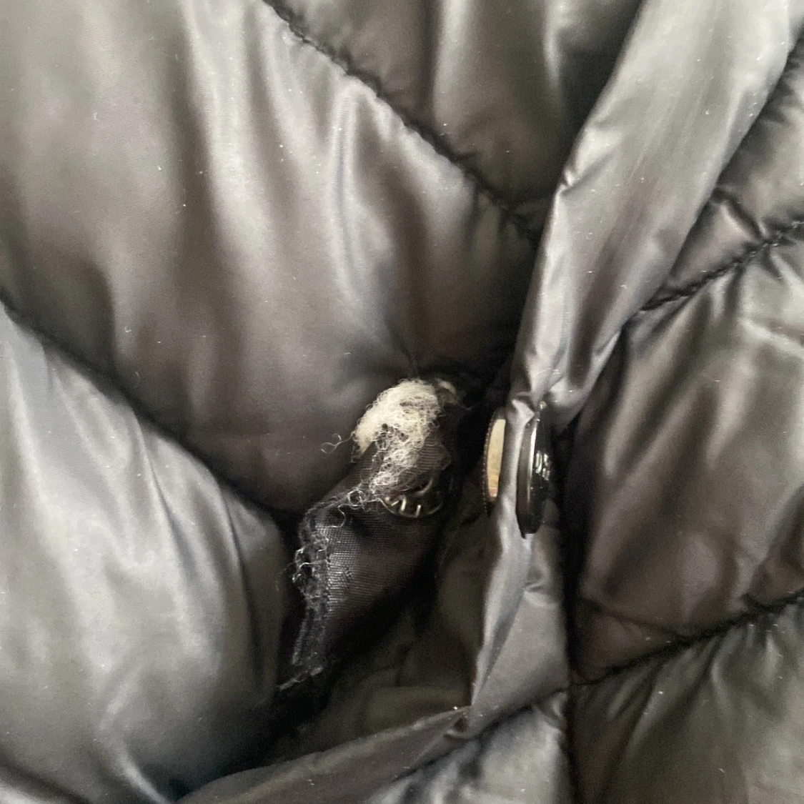 Svart vinterjacka - 93