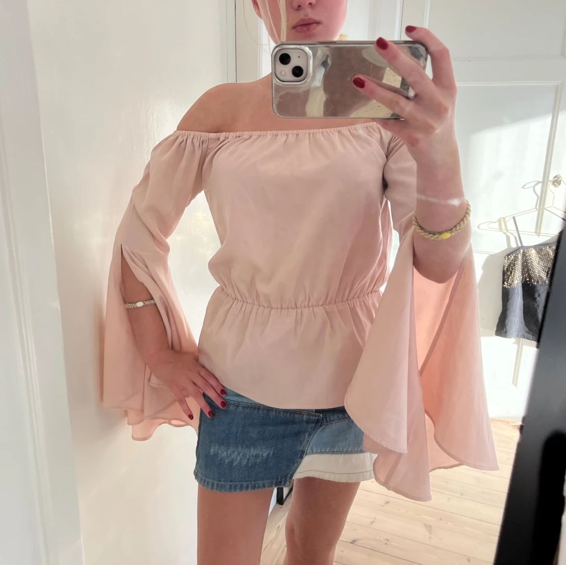 Rosa härlig blus - 90