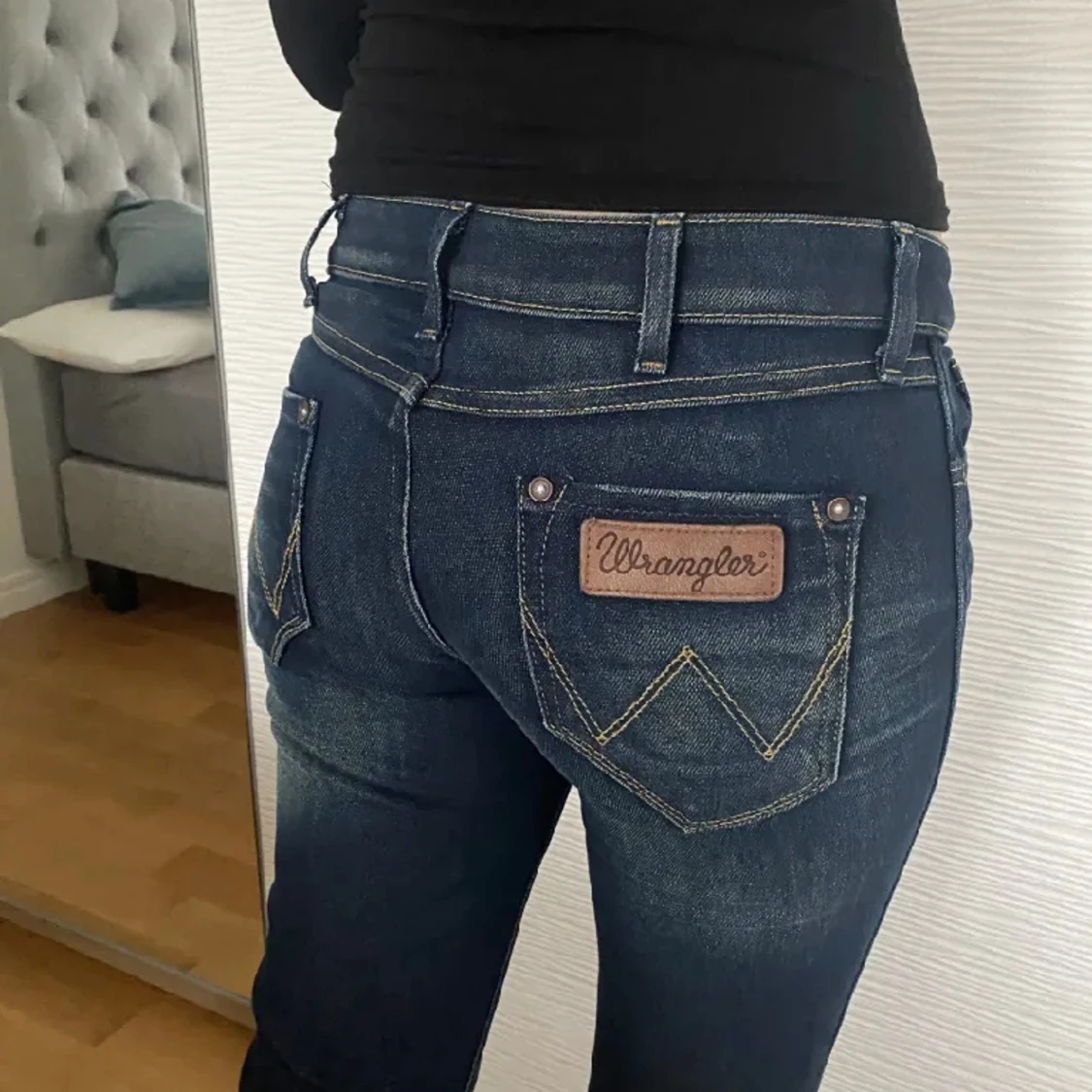 Lågmidjade Jeans - 90