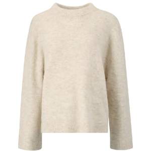 Storlek S, modellen crew neck knitted sweater. Supermjuk verkligen! Säljer även en ljusgrå likadan! ❤️ Slutsåld! 