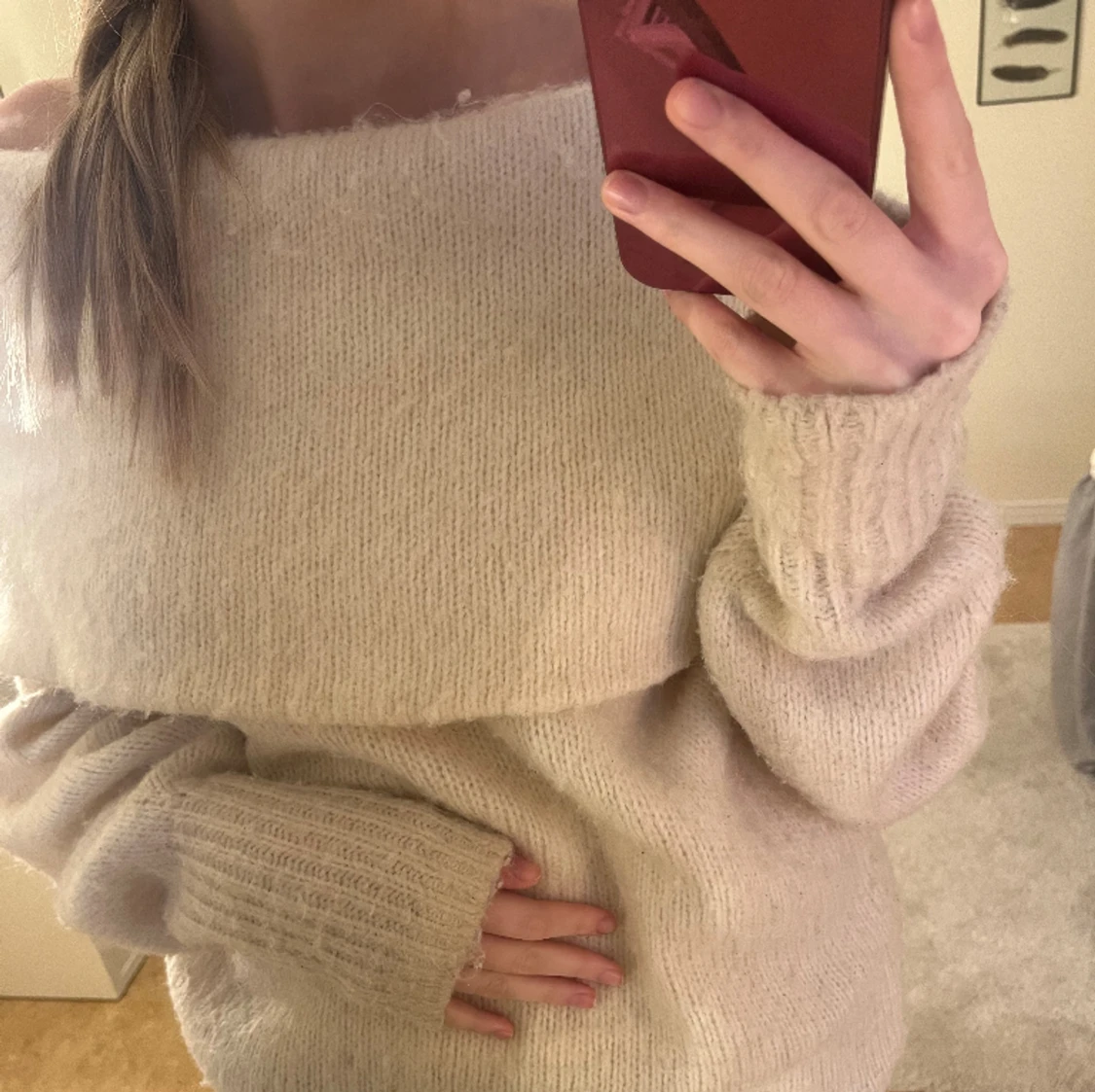 Off shoulder tröja!  - 91