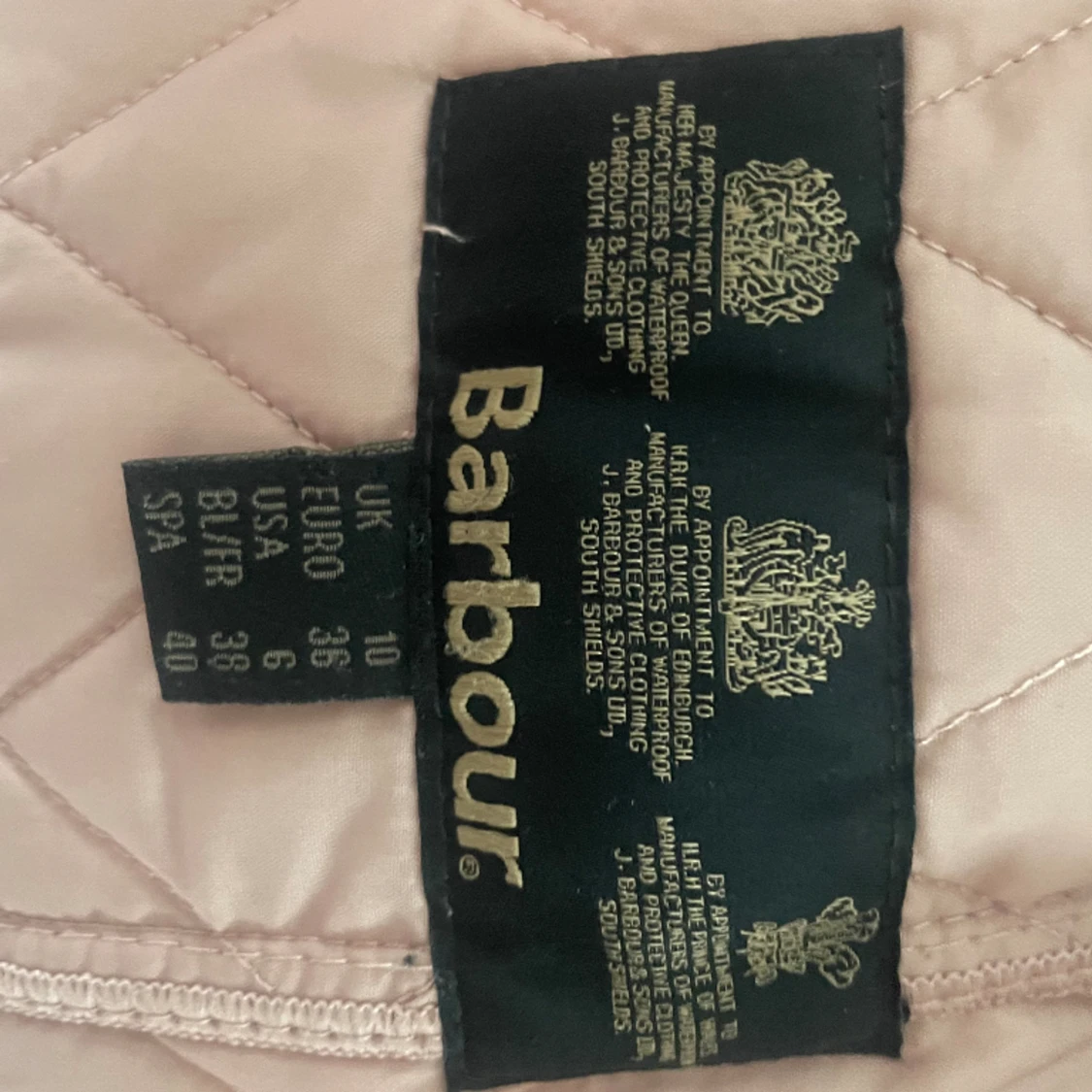 Barbour jacka Rosa storlek 36 - 90