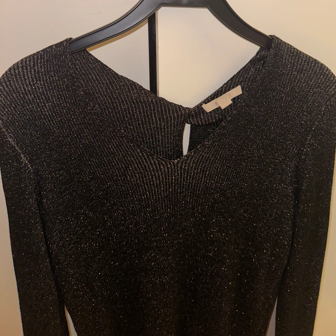 Glittrig långärmad  - 90