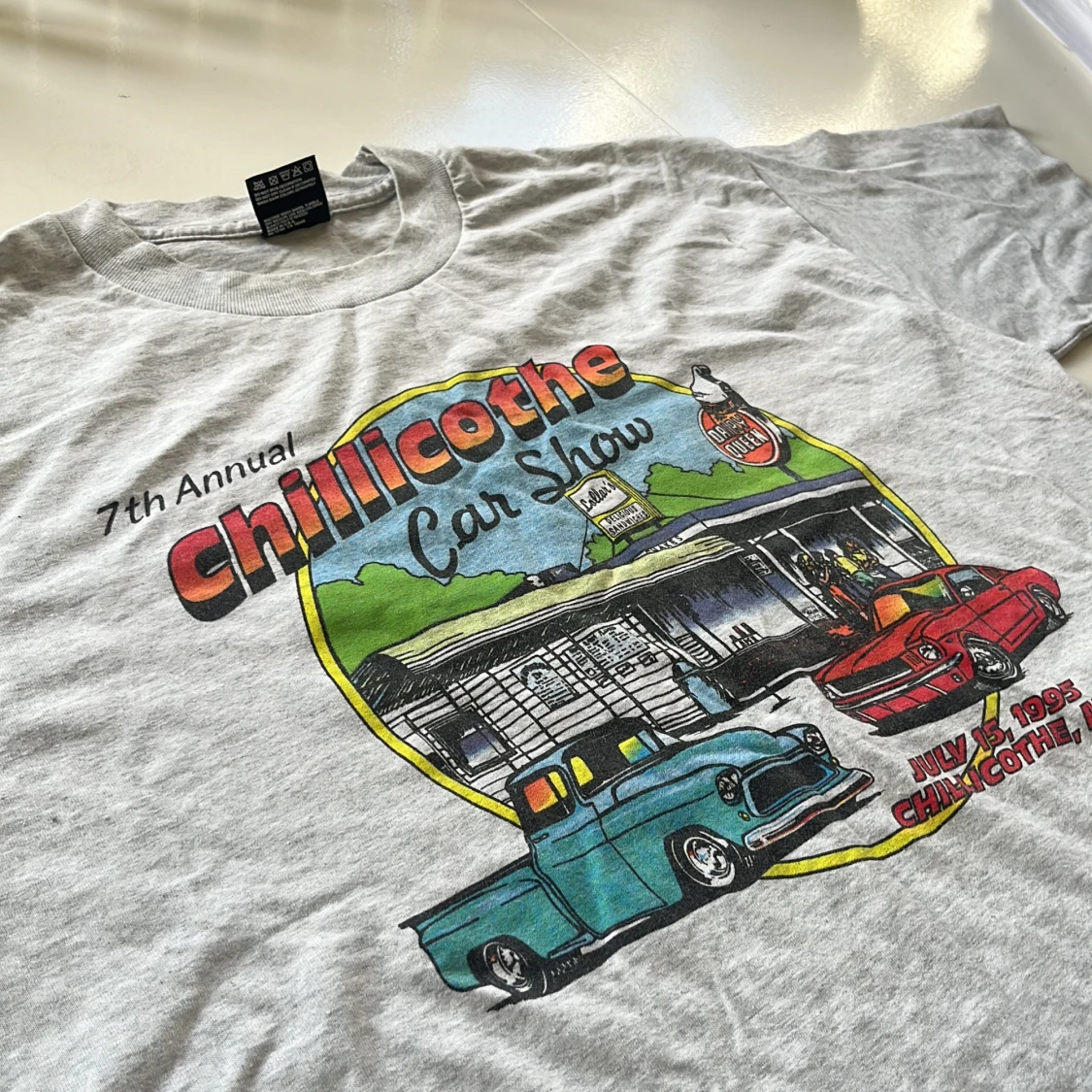 Vintage-look tee  - 91