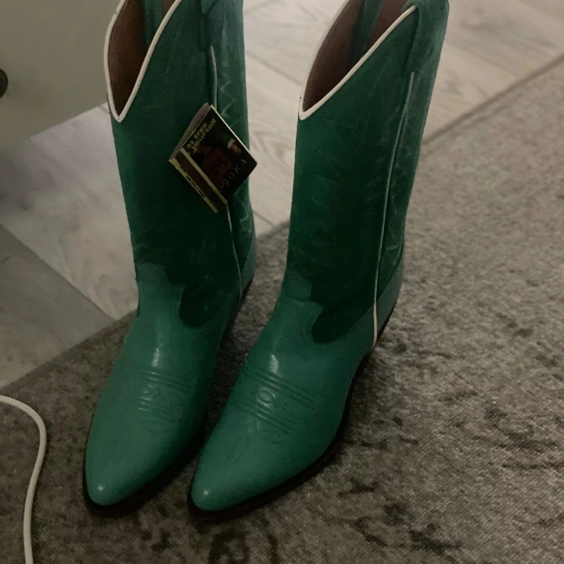 Helt nya Tony Mora cowboy stövlar  - 93