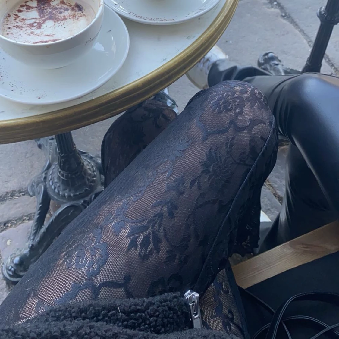 Perfekta lågmidjade spetsbyxor - 90