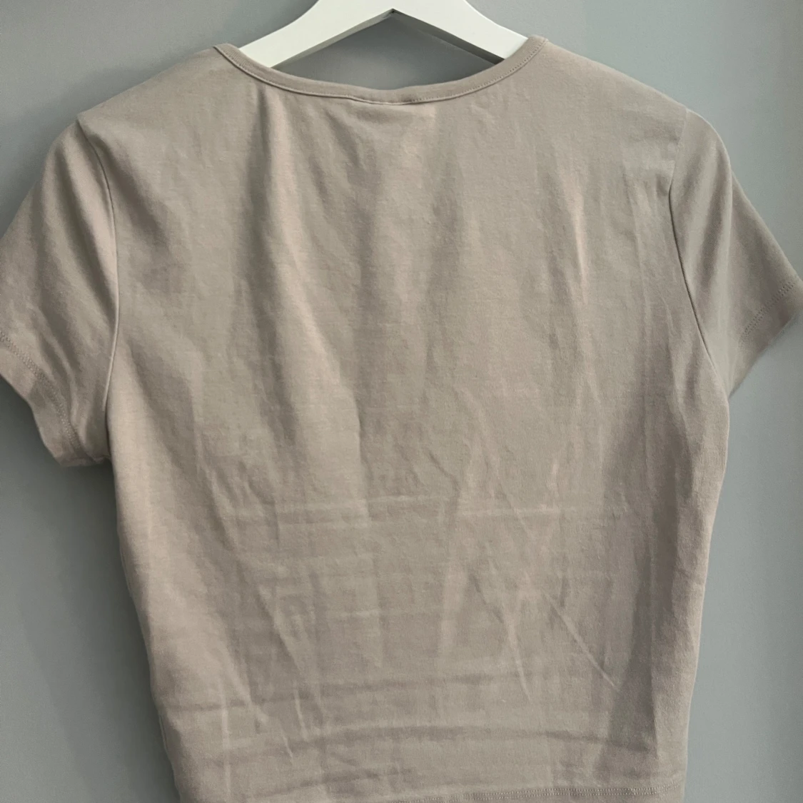 Beige basic tröja - 90