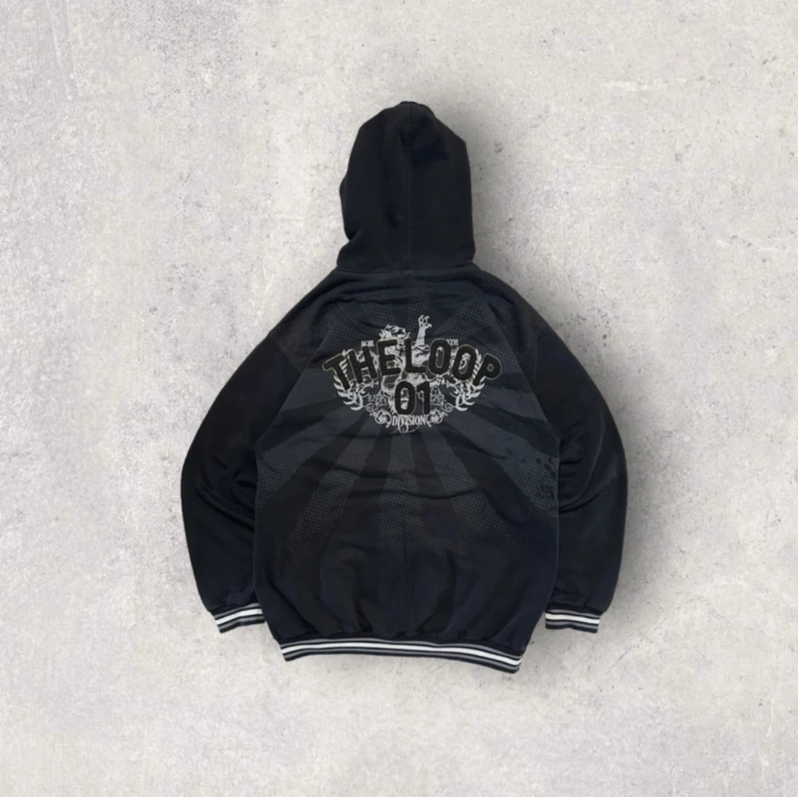 Loop streetwear zip up