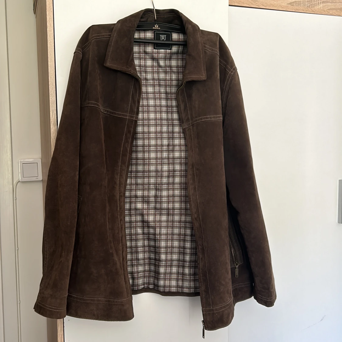 Vintage brun mockajacka - 91