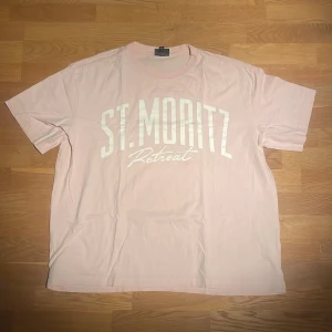 Pink Graphic Tee - Large Pink Graphic Tee. Använt få gånger - jättebra kvalitet. Passar som relaxed fit. XL men passar som L också.  -är själv L och den passar bra
