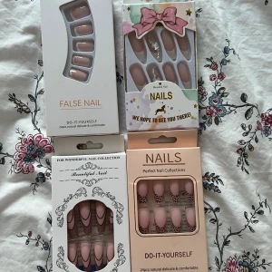 lösnaglar  - Lösnaglar i olika modeller, 1st- 60kr eller alla för 120kr