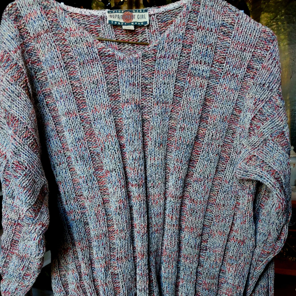 Vintage stickad tröja