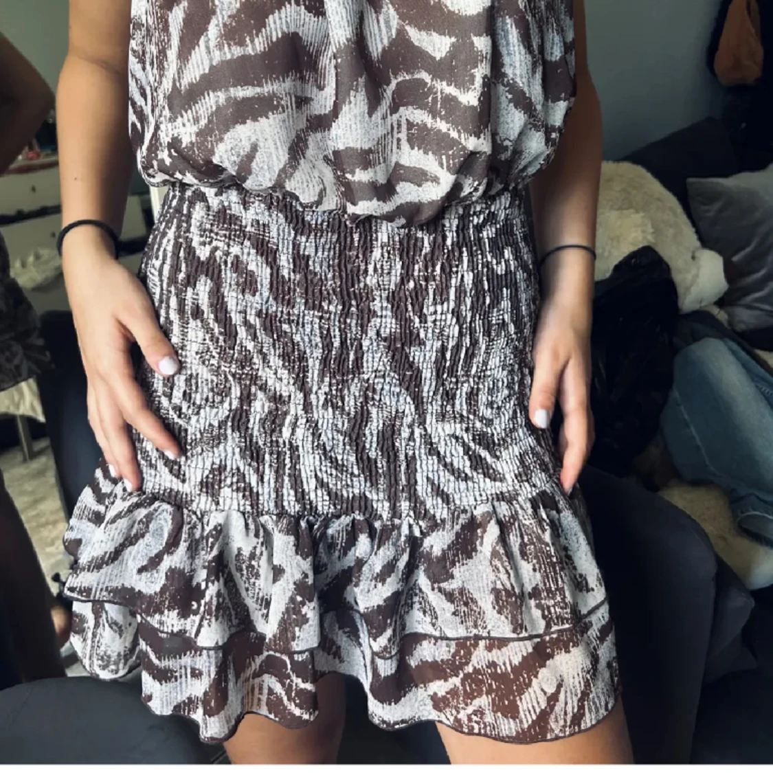 Zebra klänning zara - 90