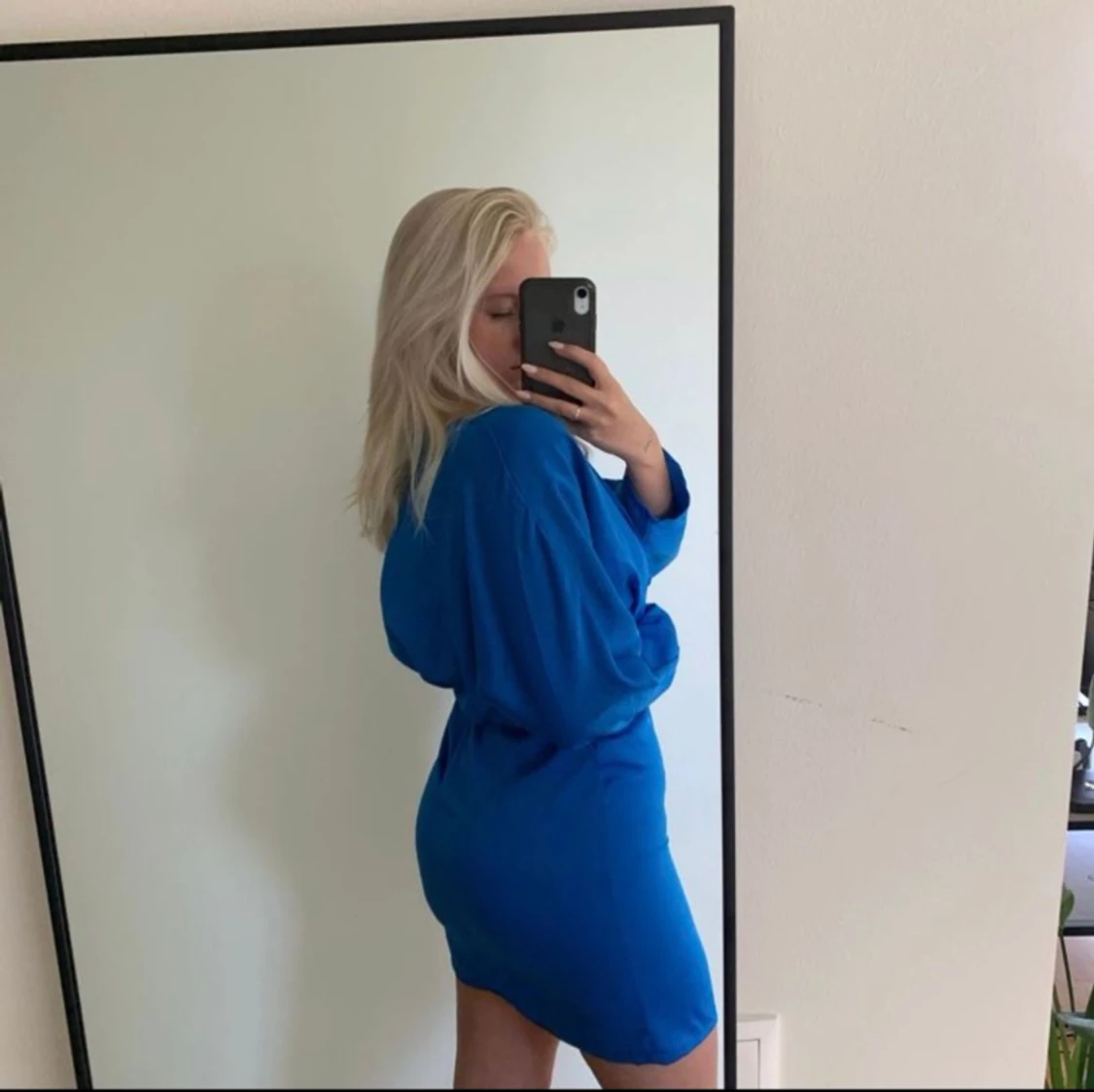 Blå klänning  - 90