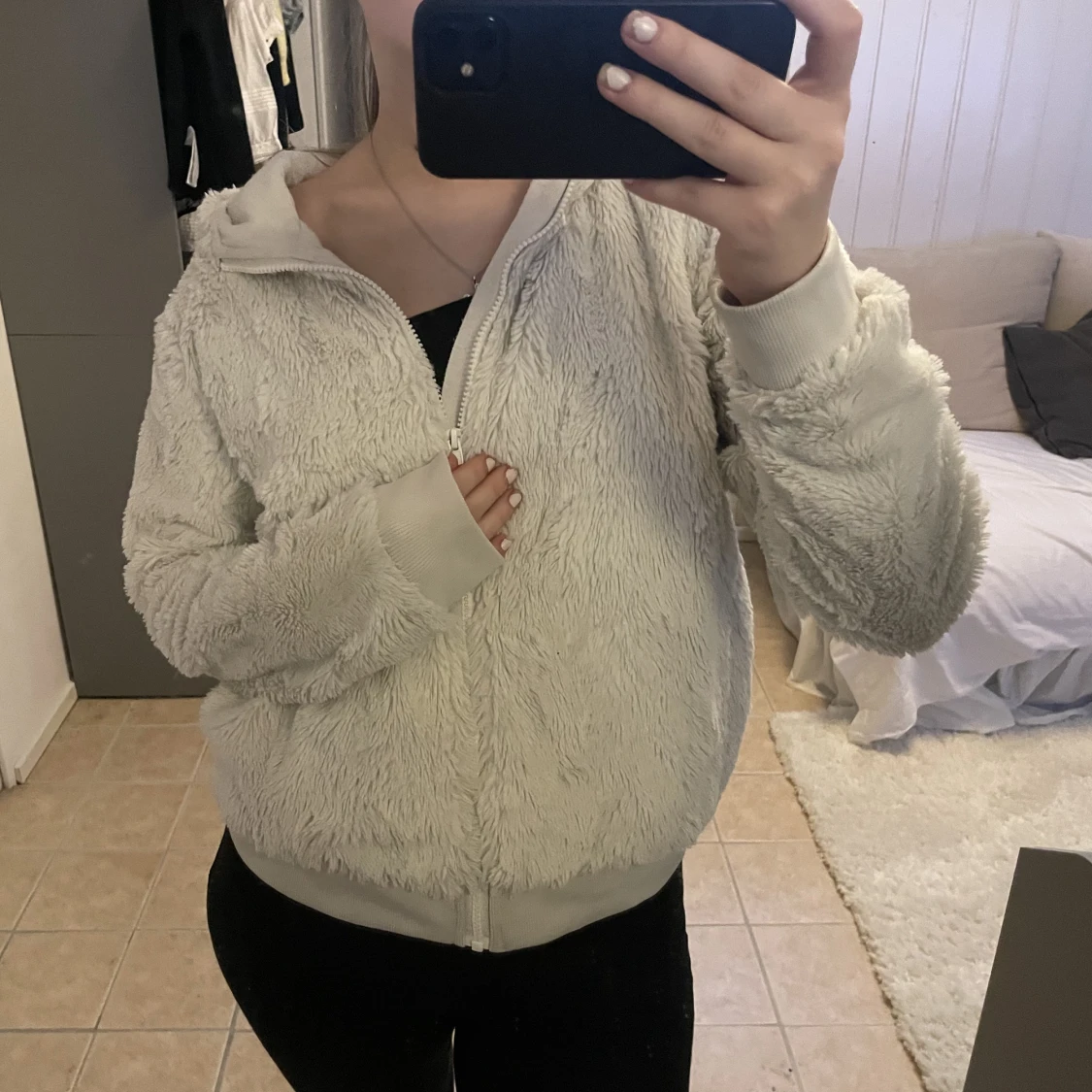 Fluffig zip up kofta💓 - 90