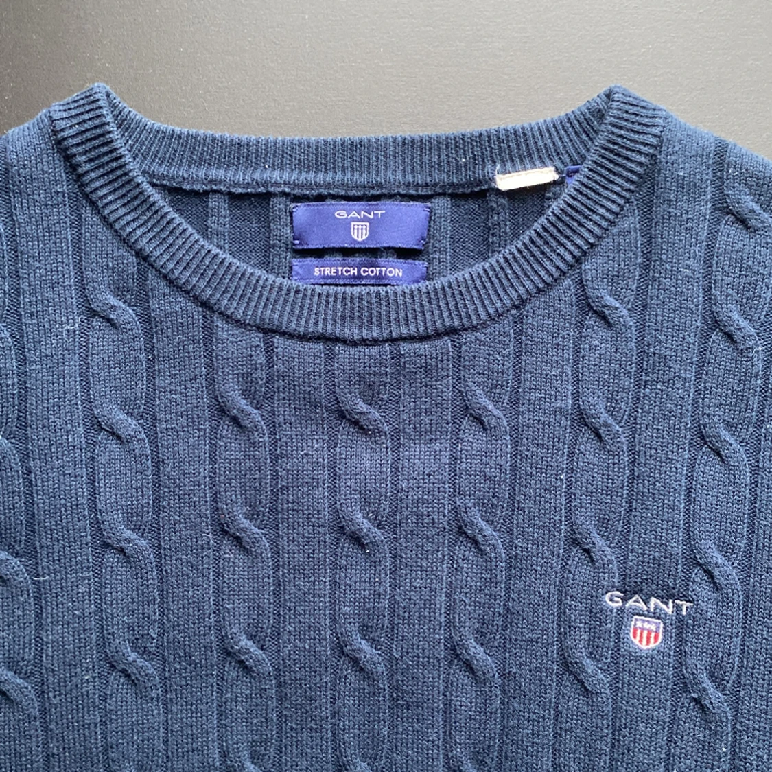 Gant kabelstickad - 90