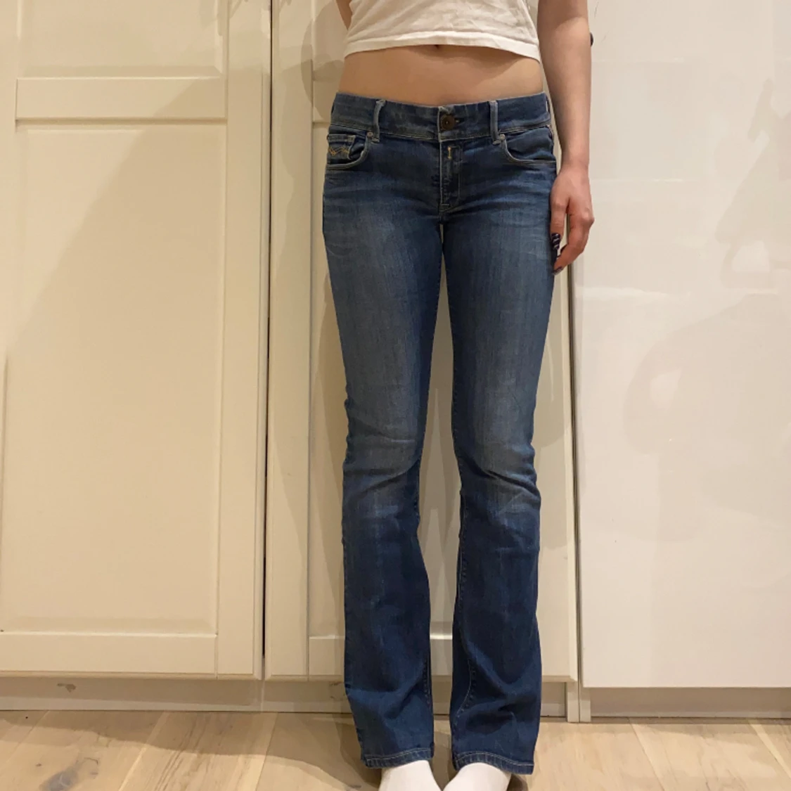 lågmidjade slim/bootcut jeans från Replay💕 - 91