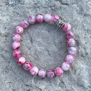 Armband CANDY MARBLE - REA! Nytt. 10% vid köp av 3 eller fler, mixa färger som du vill! Onesize, men vill du ha ditt armband måttanpassat så skriv ett meddelande med ditt handledsmått! 
