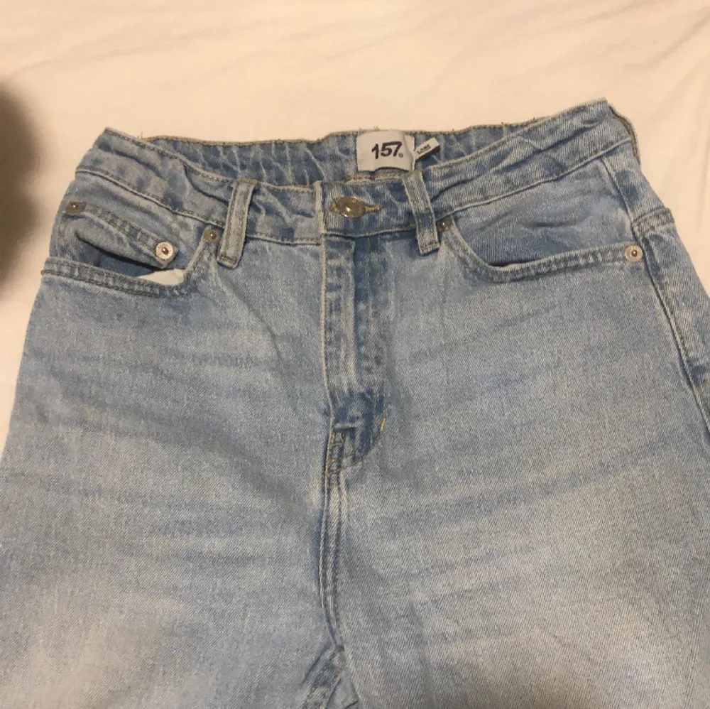 Jätte fina raka jeans från lager 157 nyskick använda Max några gånger!. Jeans & Byxor.