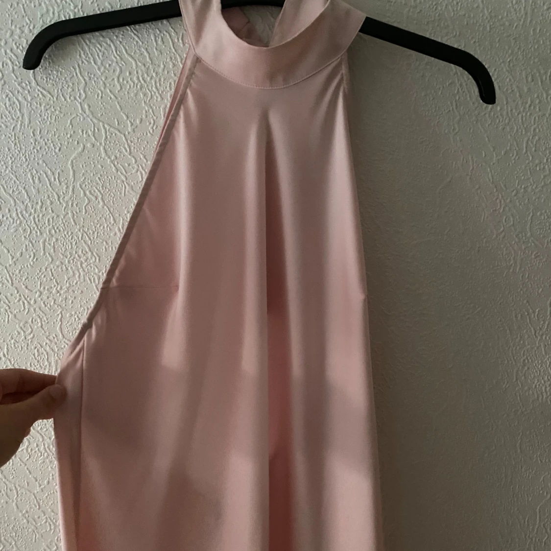 H&M lång satinklänning  - 91