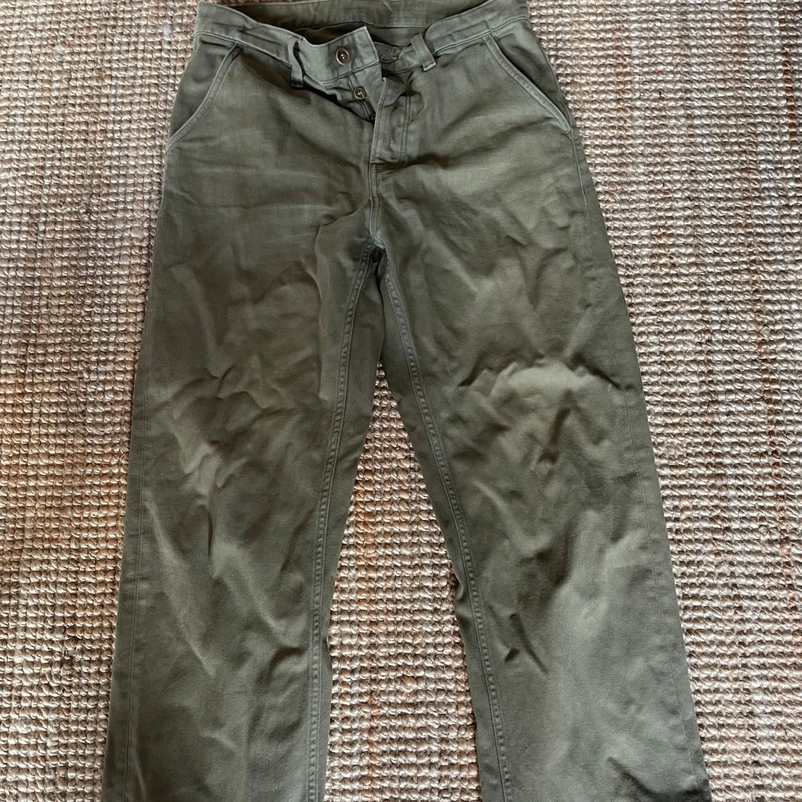 Gröna byxor från Nudie Jeans