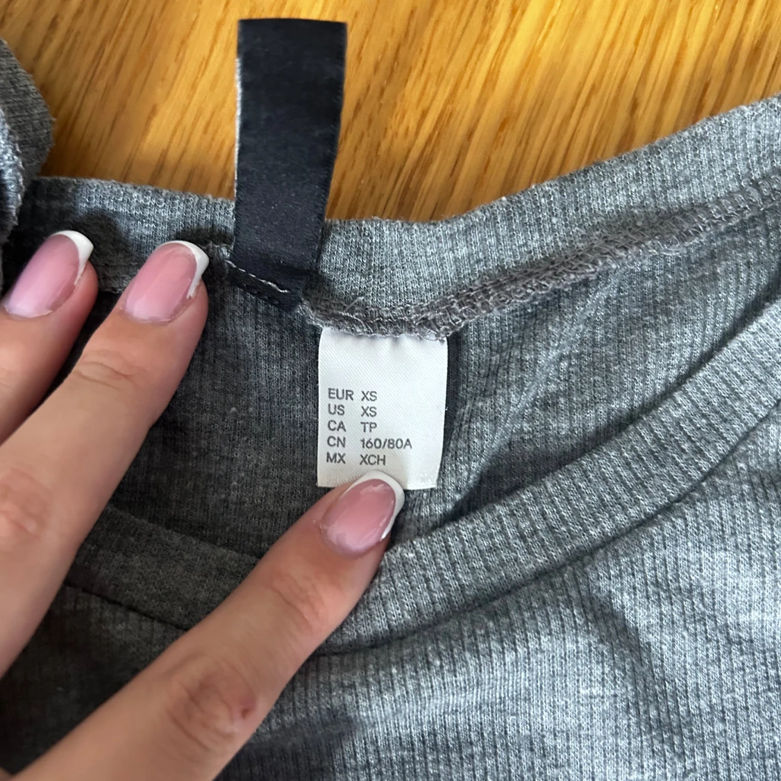 Lång t shirt med slit - 92