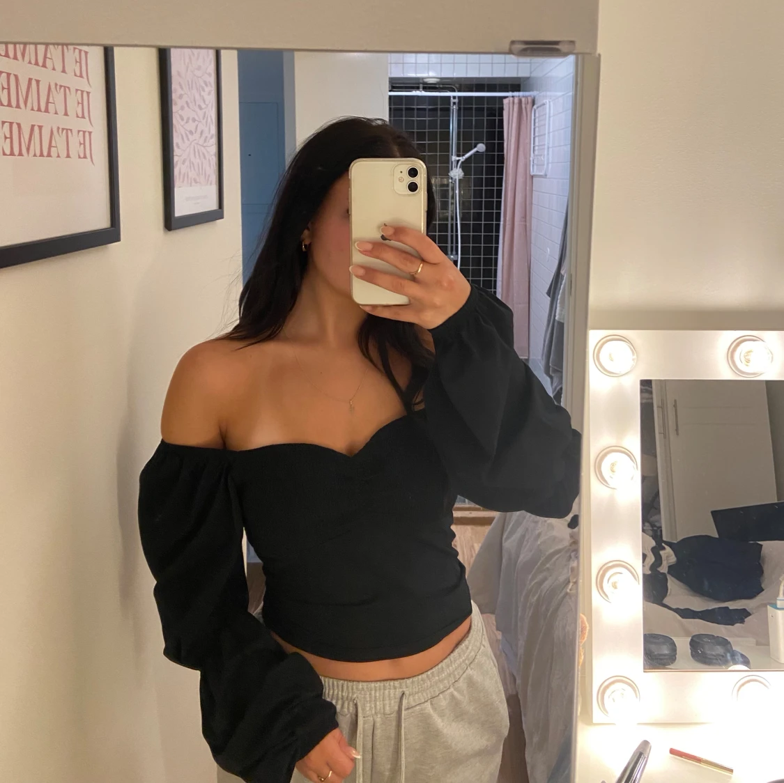 Off the shoulder topp 