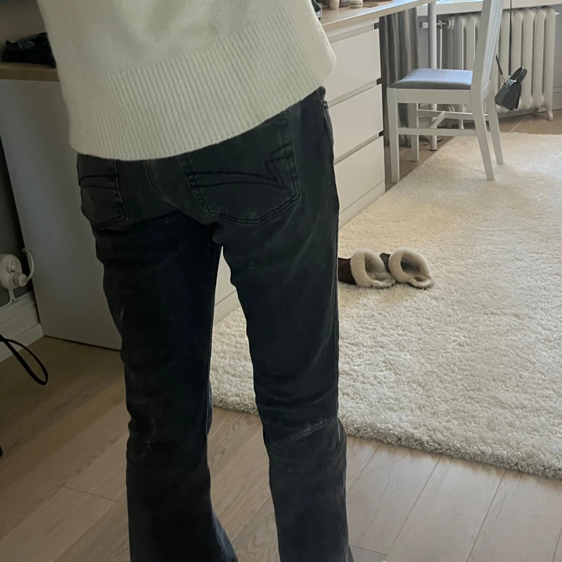 Low bootcut jeans - 90