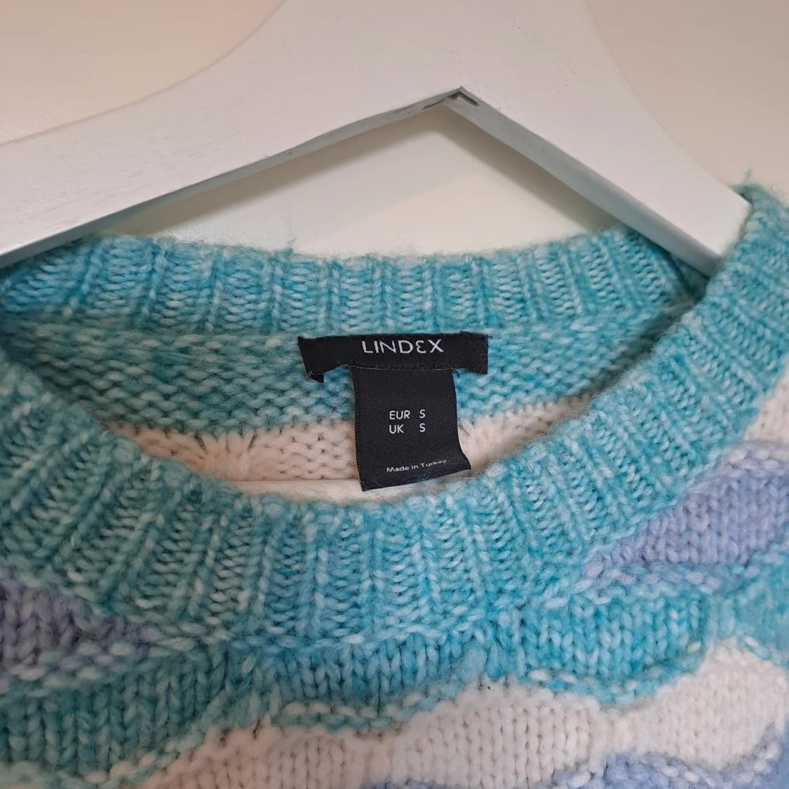 Stickad Tröja Pastell - 91