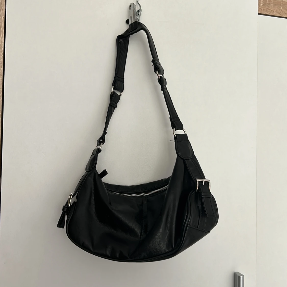 Y2k svart handväska 