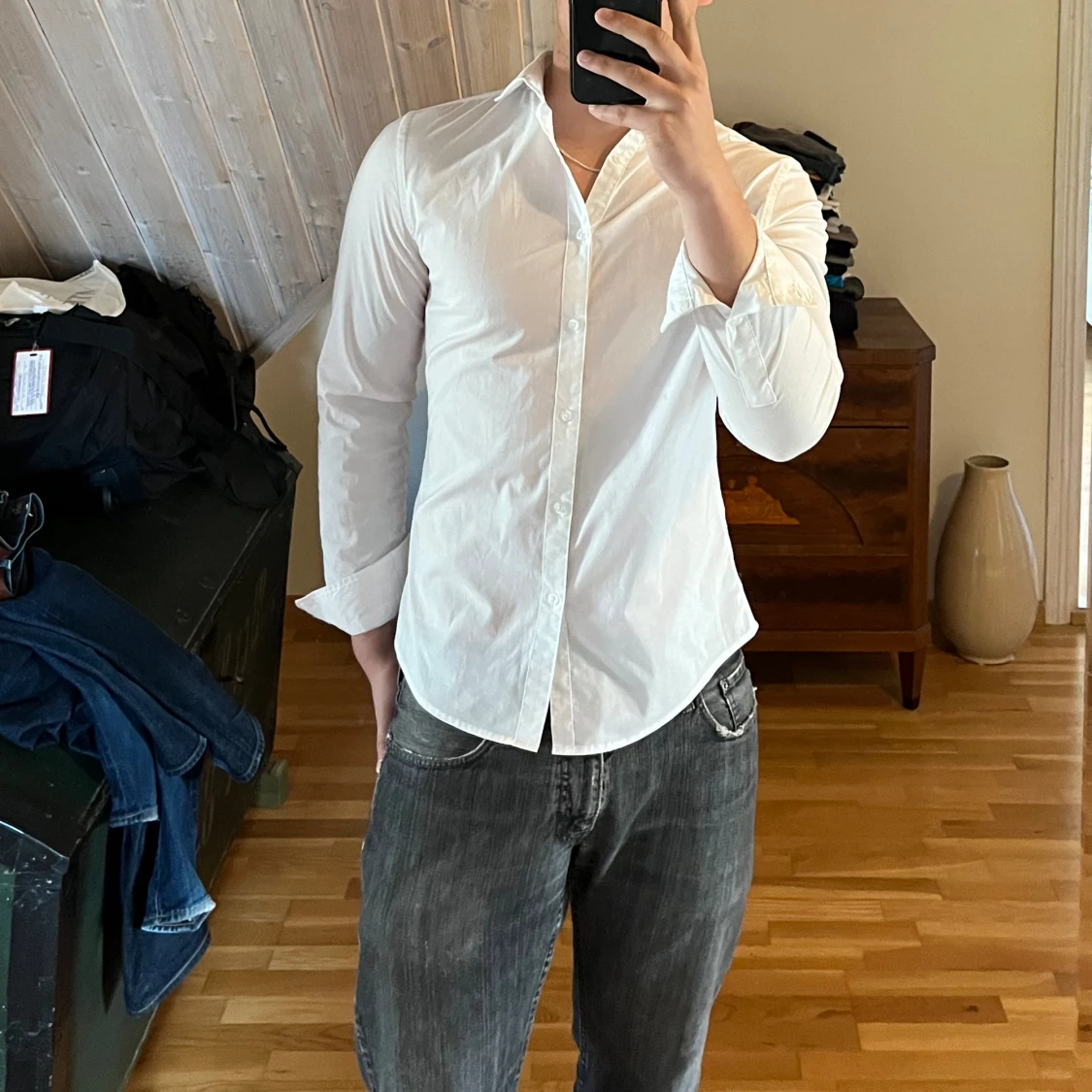 Vit skjorta - 91
