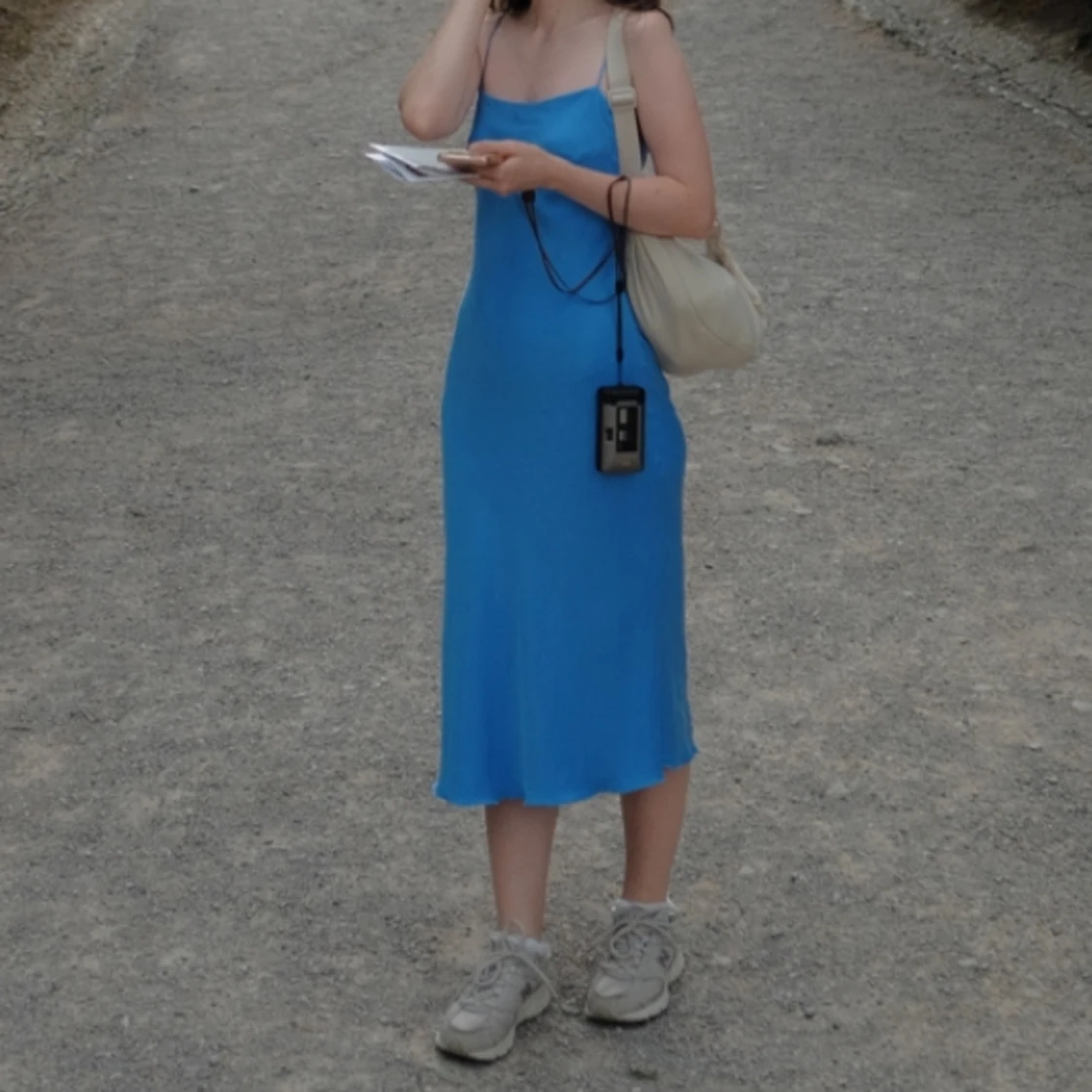 Djerf avenue dream dress midi sky - 91