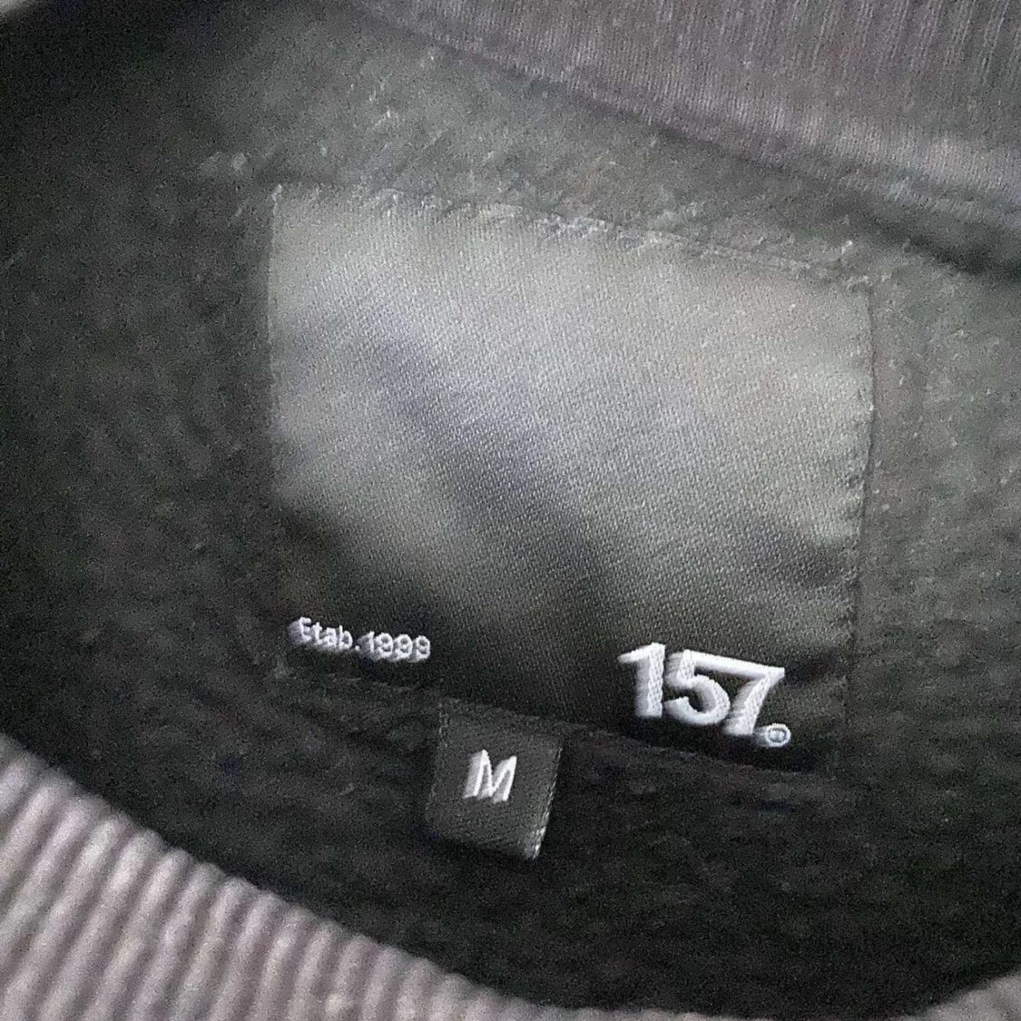 Svart sweatshirt  - 90