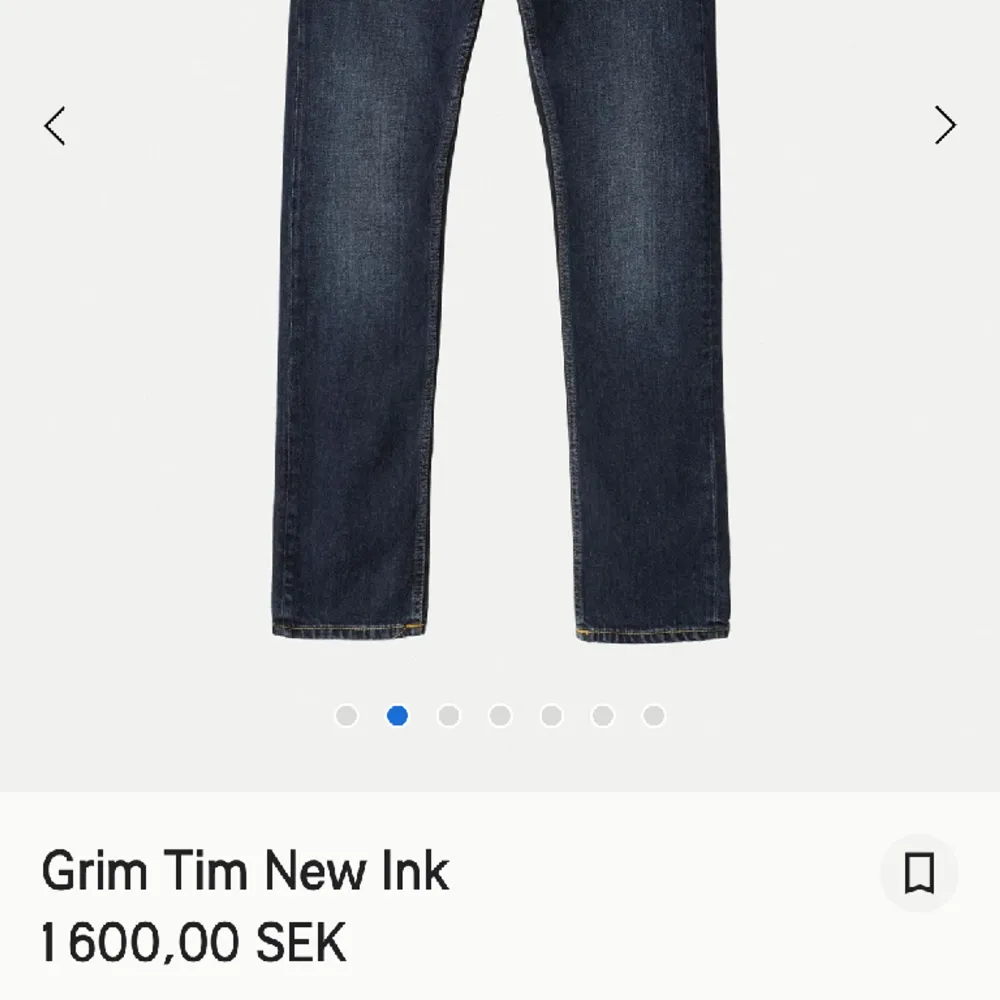 Fräscha nudie jeans för riktigt bra pris Köpte precis och var lite för små så därför jag säljer. Jeans & Byxor.