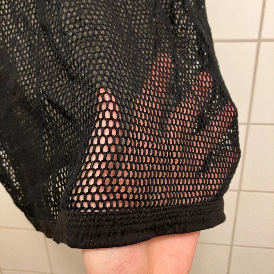 T-shirt Nät Svart Weekday - 91