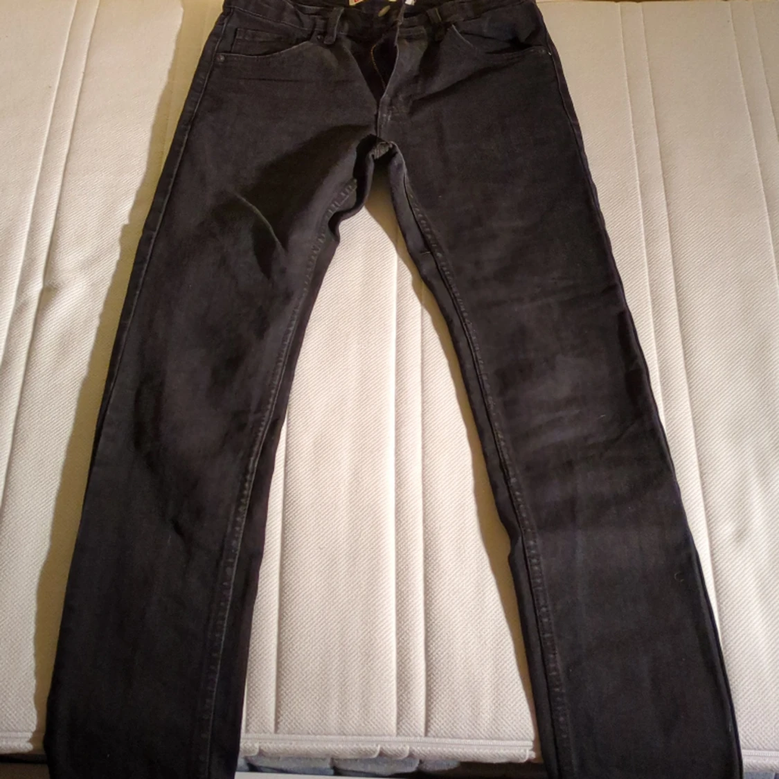 Skinny svarta jeans