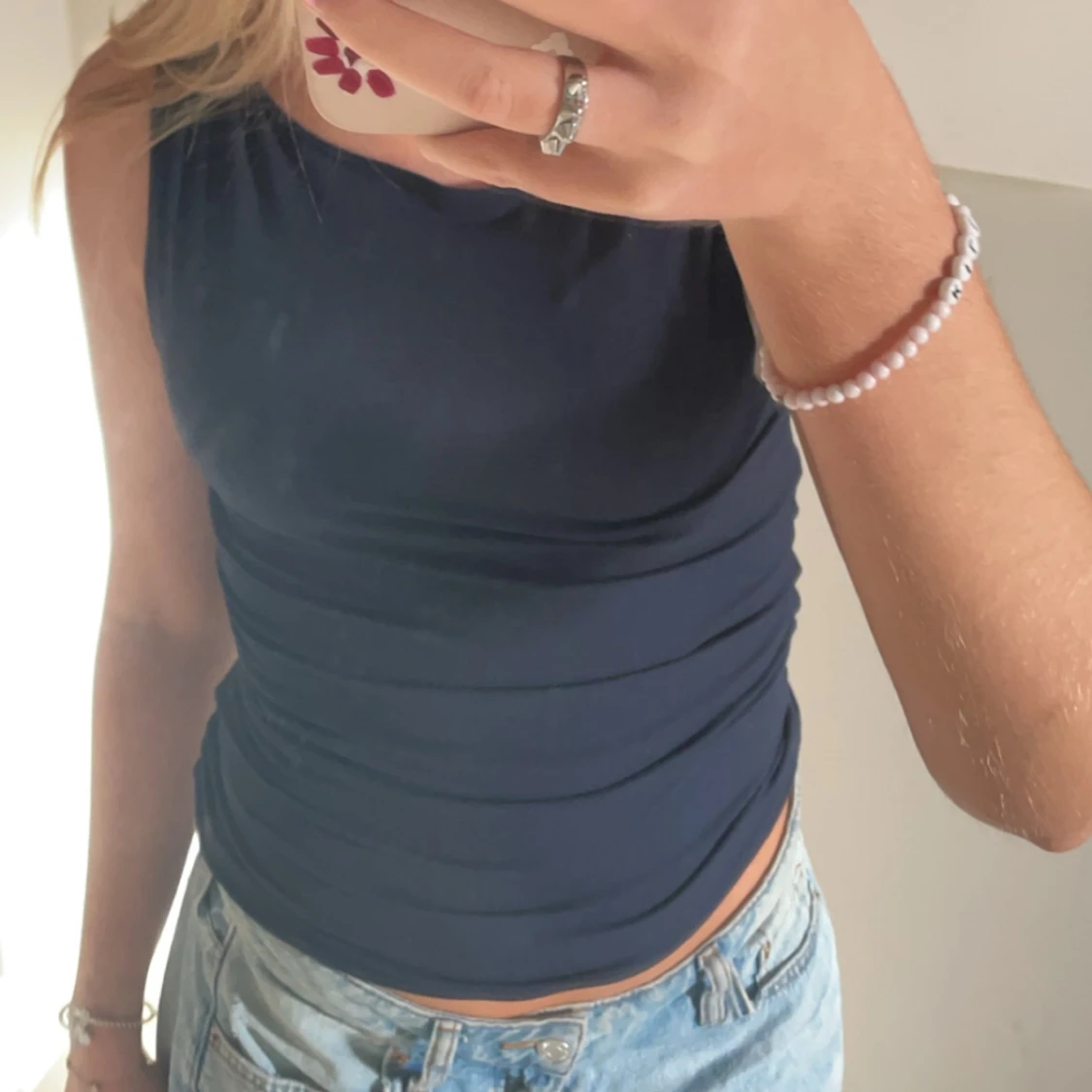 Marinblå topp H&M - 90