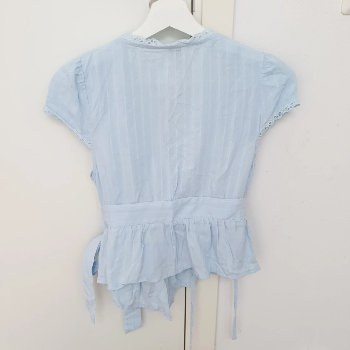 Blå sommar topp - 90