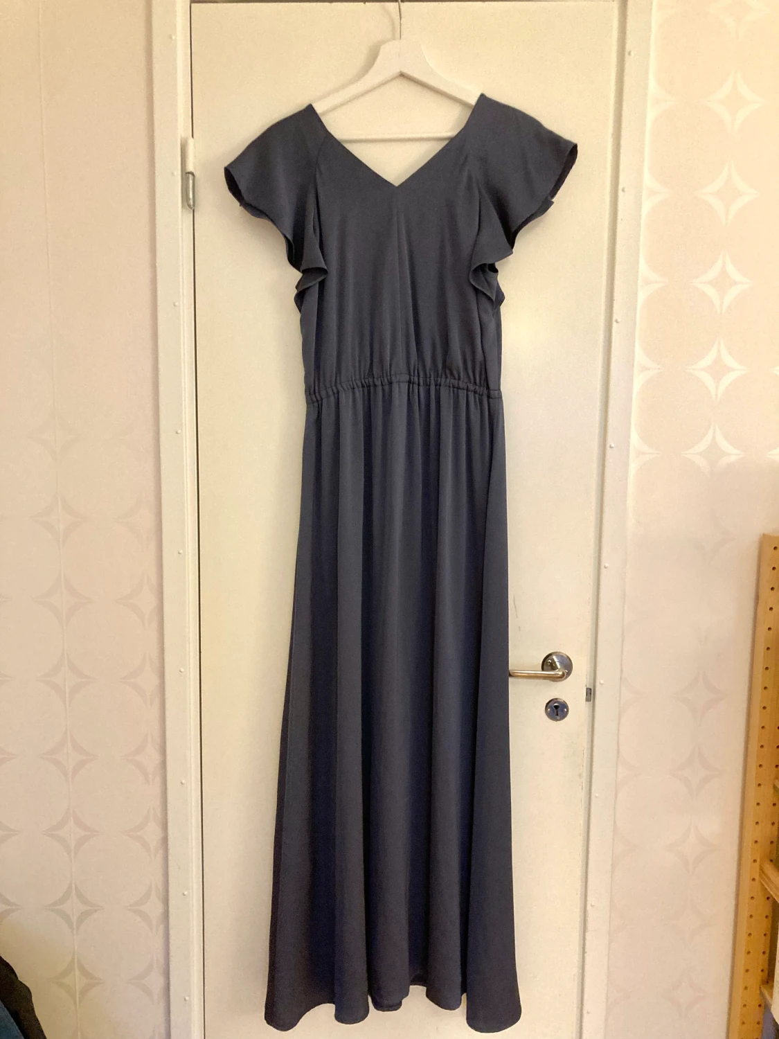 Blå grå balklänning - 90