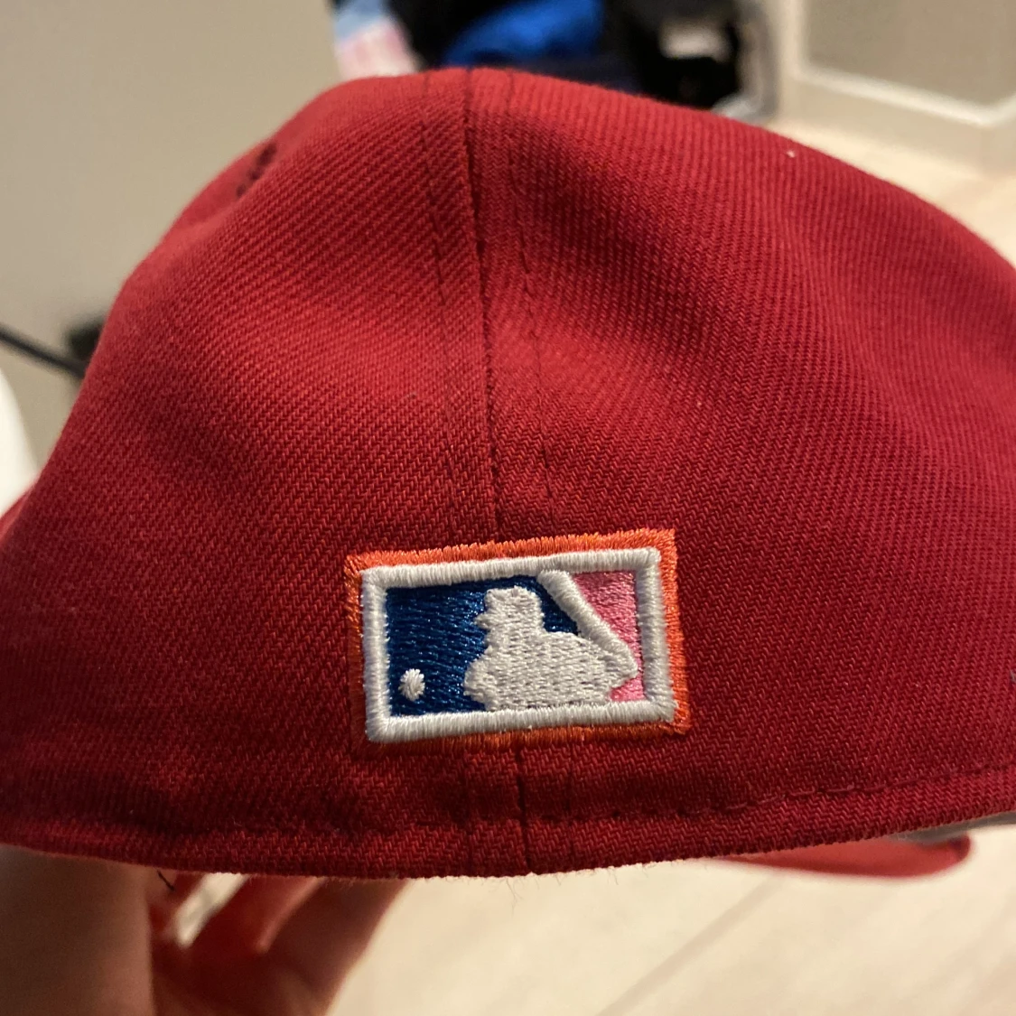 Röd baseball keps - 92
