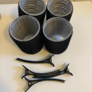 4 st vårrullar med clips  - Nya  4 stora rullar 6,5 cm långa 
