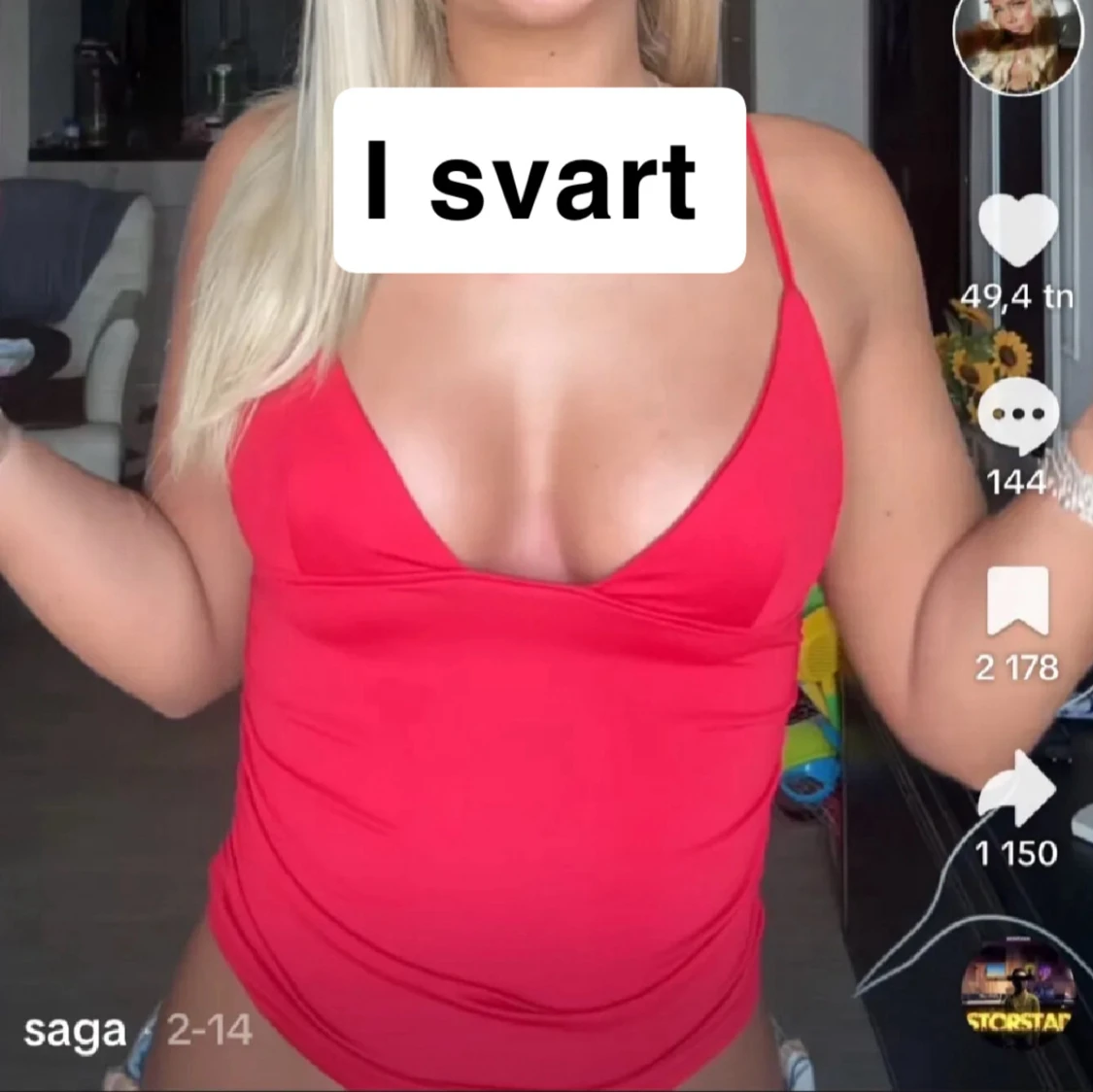  topp med smala axelband